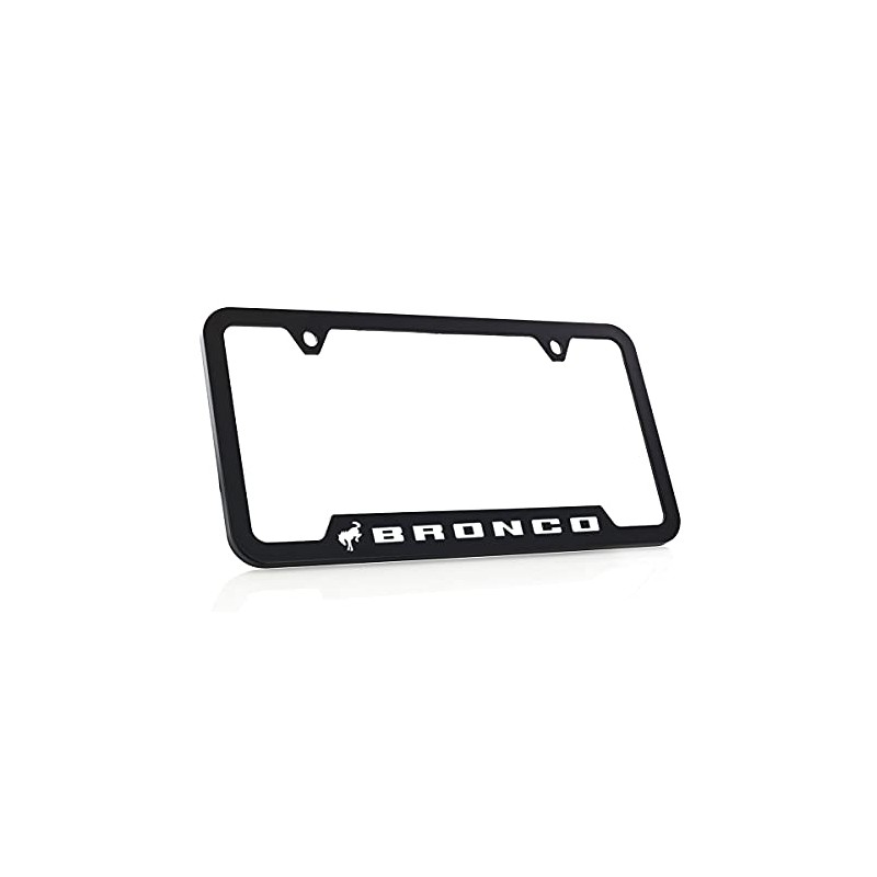 Ford Bronco UV Printed Plastic License Plate Frame