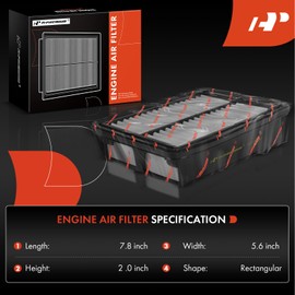 A-Premium - Filtro de aire para motor y cabina de 2 piezas con carbón activado compatible con Honda Fit 2015 2016 2017 2018 2019 2020 1.5L Reemplazar # A90048, C36080