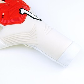 Rinat Goalkeeper Gloves Nkam Prime Adult White Red Size 8