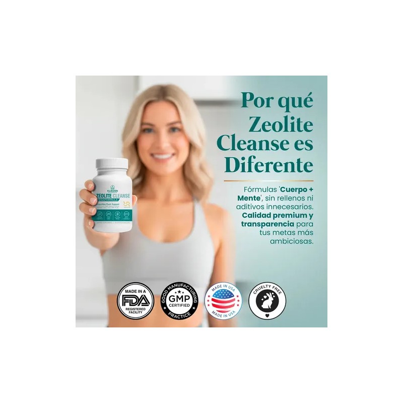 Detox Hígado 11 En 1 Con Zeolita, Cardo Mariano, Nac