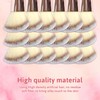 1 Pack Dual-Ended Makeup Brushes - Angled & Round Foundation