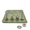 MAKERHAUS M6x25 Socket Head Cap Bolt Set (4 Pack) Nut