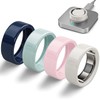 4 Pack Ultra Thin TPU Ring Covers for Oura Ring