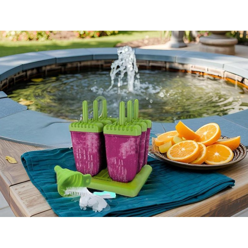 Tupperware Popsicles Molds with Sticks 6 Individual Pieces BPA Free