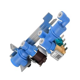 242252702 Refrigerator Water Inlet Valve Fit for Frigidaire Kenmore Electrolux Crosley Fridge Water Valve Replace 241636701 240531101 2692163 PS7784018 241734301 241734402 refrigerator valve