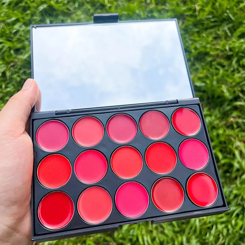Colección De Barras De Labios Con 15 Tonos Lujosos Para