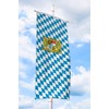 Bavarian Flag - 150 x 400 cm, Banner Flag for