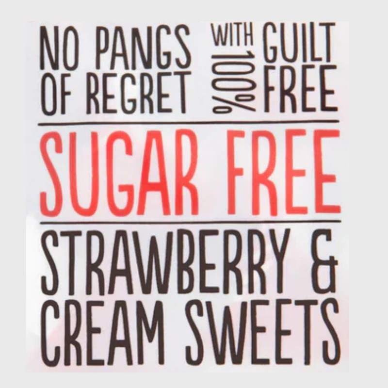 Sugar Free STRAWBERRY CREAM SWEET