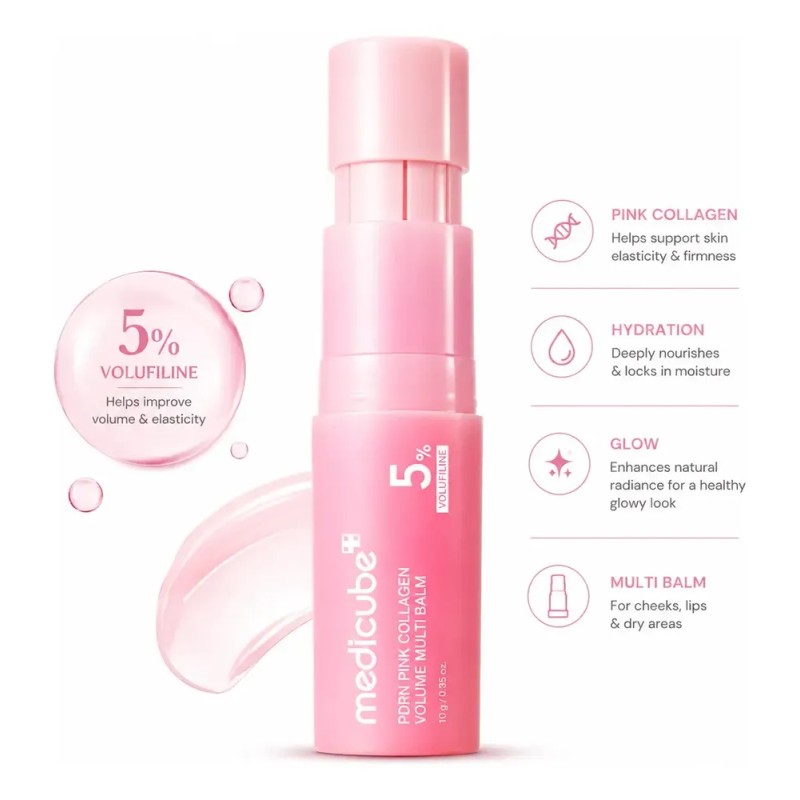 Crema Medicube PDRN Pink Collage para Rostro y Contorno de