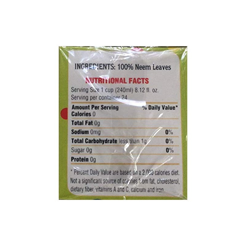 Sipacupa Ital Jamaican Neem Leaf Tea Bags