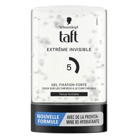 Schwarzkopf Taft Styling Gel Extreme Invisible Gel Invisible Hold Strong Hold Soft on Hair Long Hold No Stickiness Formula Provitamin B5 300ml