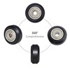 20pcs 3D Printer Parts POM Pulley Wheel 625zz Idler Pulley