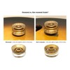 Vintage Forge Cream Speed Knobs Compatible with Epiphone Les Paul