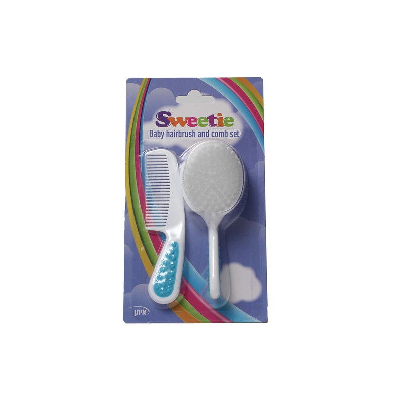 Sweetie Brush and Comb for Baby Blue