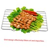 Ipetboom Stainless Steel Baking Rack for Bbq Grilling Oil Dripping