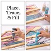 Gallery Glass, Scenery 3 Piece Pattern Set Perfect for Stained