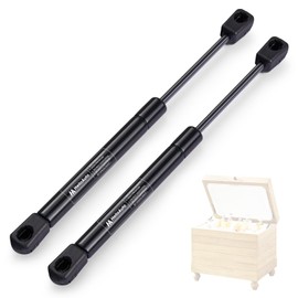 HelloAuto C1615052 10 inch 80LB/356N Gas Strut Shocks Spring Lift Support for Toolbox Lid Truck Pickup RV Bed Cabinet Storage Lid Door Boat Storage Lid, Set of 2