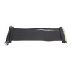 PCIE4.0 X16 Riser Cable 9.8in Length Right Angle High Speed