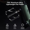BOLANY Mountain Bike Pedals, 3 Sealed Bearings CNC Aluminum Alloy