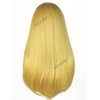 Long Blonde Straight Star Princess Cosplay Wig + Horn Headband