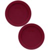 Pyrex 7201-PC Sangria Dark Red Burgundy Plastic Food Storage Replacement