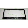 Unbranded 3D Lexus Emblem Stainless Steel License Plate Frame Rust