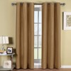 Royal Hotel Bedding Soho 100% Blackout Window Curtains Panels, Top