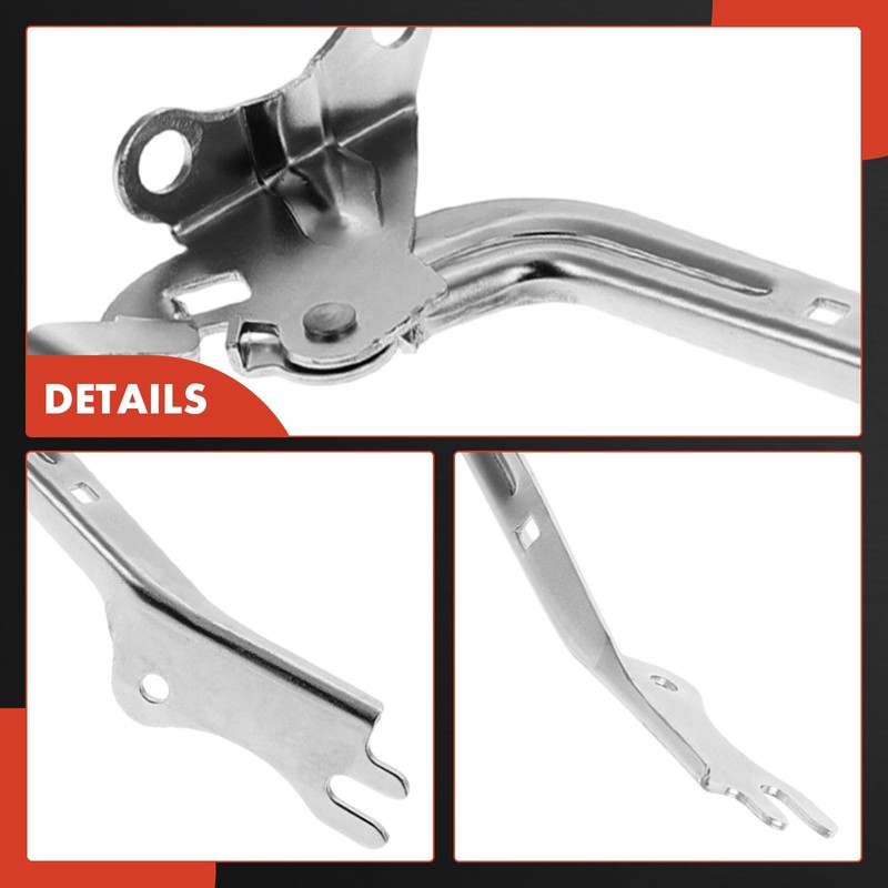 A-Premium Front Driver and Passenger Hood Hinges Compatible with Ford