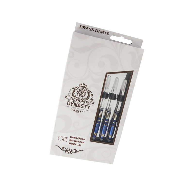 Dart Barrel DYNASTY 【Dynasty】 Brass Dart Set ONE Deep Blue
