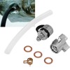 Oil Drain Valve Leak Proof Rust Proof Compact Structure Stainless