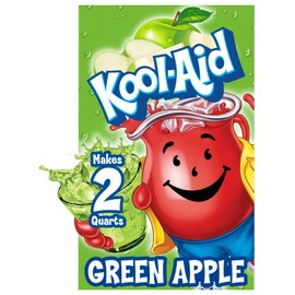 Kool-Aid Unsweetened Green Apple Artificially Flavored Powdered PACK OF 4