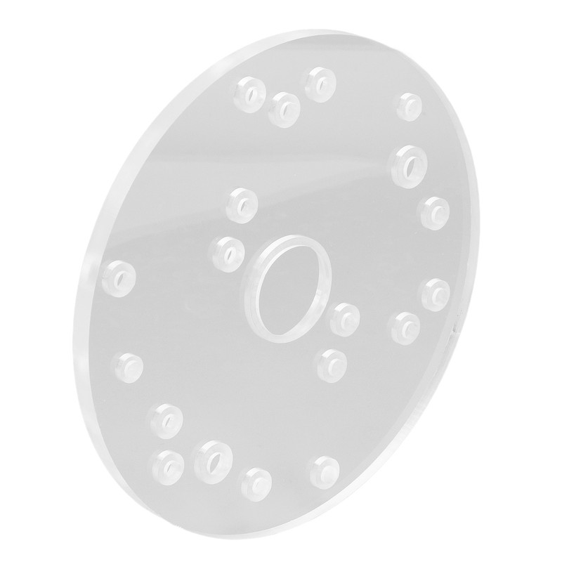 Universal Router Plate Kit Acrylic Baseplate for Bosch 6 1/2in