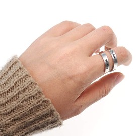 Suyi Keep Going 16th Birthday Gifts for Girls - Adjustable Birthday Number Engraved Sweet 16 Graduation Gifts for Her