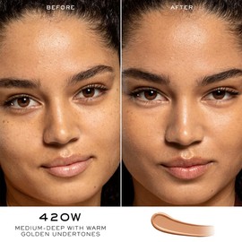 Lancôme Teint Idole Ultra Wear Care & Glow Serum Concealer - Medium Buildable Coverage & Natural Glow Finish - Up To 24H Hydration - 420W