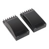 2Pcs Car for Audio Crossover 2 Way 100W Output 12V