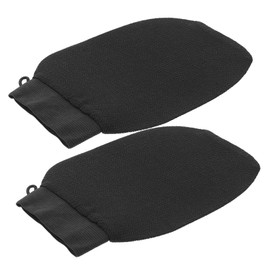 PACKOVE 2Pcs Exfoliating Skin Scrubbing Mittens Body Scrubbing Supplies for Dead Skin Removal Comfortable Bath Gloves for Men and Women for Thorough Cleaning and Skin