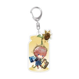 Algernon Products Fate/Grand Order Charatoria Acrylic Key Holder, Foliner/Van Gogh, Approx. W 2.0 x H 3.3 inches (52 x 85 mm), Acrylic, Metal