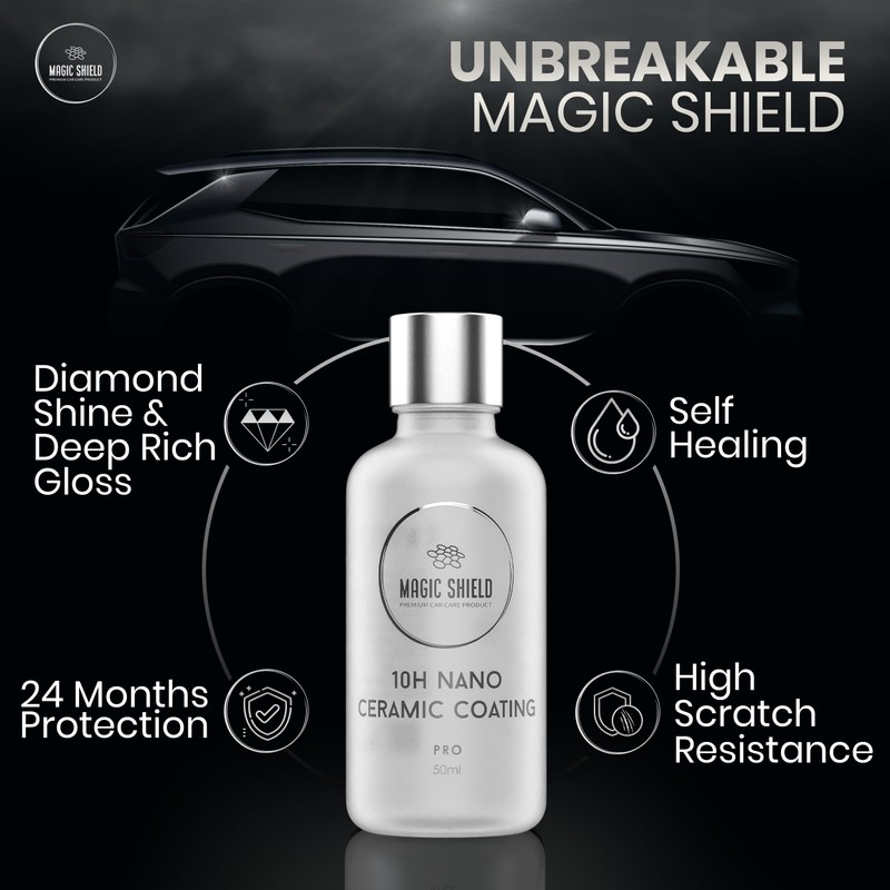 Ceramic Coating PRO 10H | Covers Over 2 Cars |