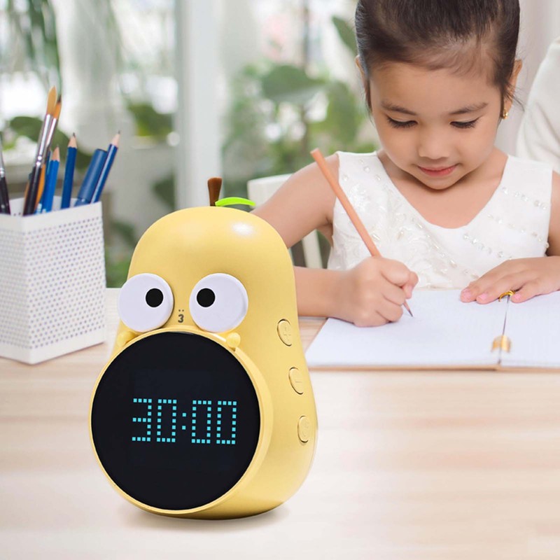 Pear Wake Up Alarm Clock Cartoon Cute Cartoon Children Kids