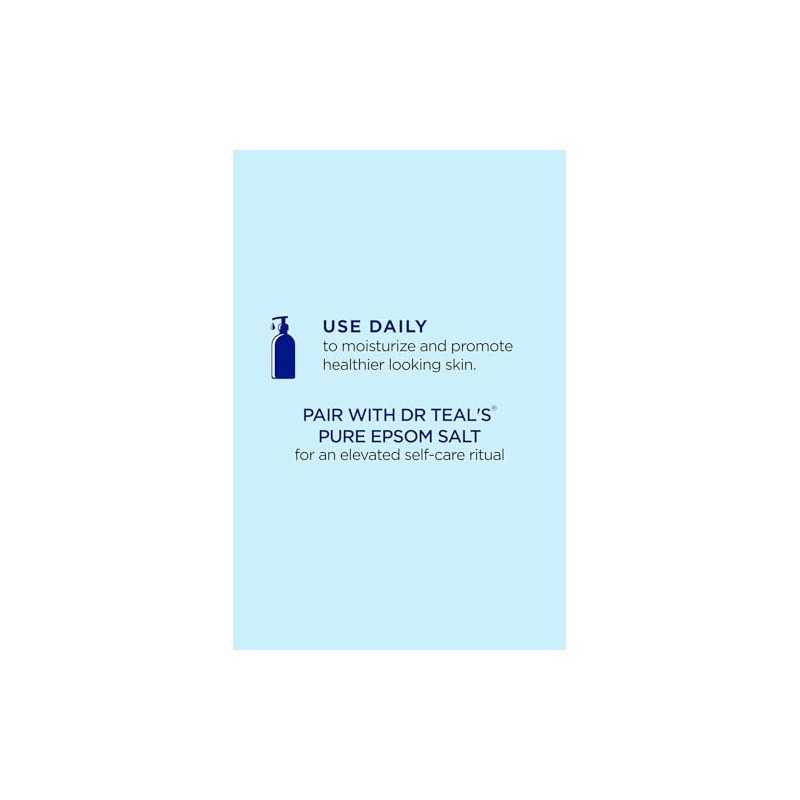 Loción Corporal Dr Teal's Minerales Restauradores 532ml Floral