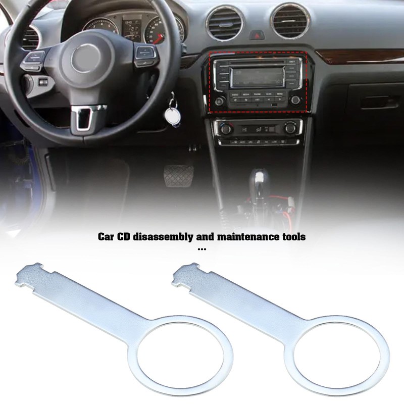SG Store 4PCS Car Radio Removal Tool Release Keys Compatible