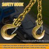 5/16" Trailer Safety Chains G80 Tow Chains with G70 Clevis