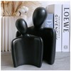 Katoonx Hugging Couple Statues Ceramic Lover Figurine Embrace Characters