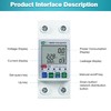 DEWIN Electricity Meter, DIN Rail, Smart Energy Meter Tuya WiFi