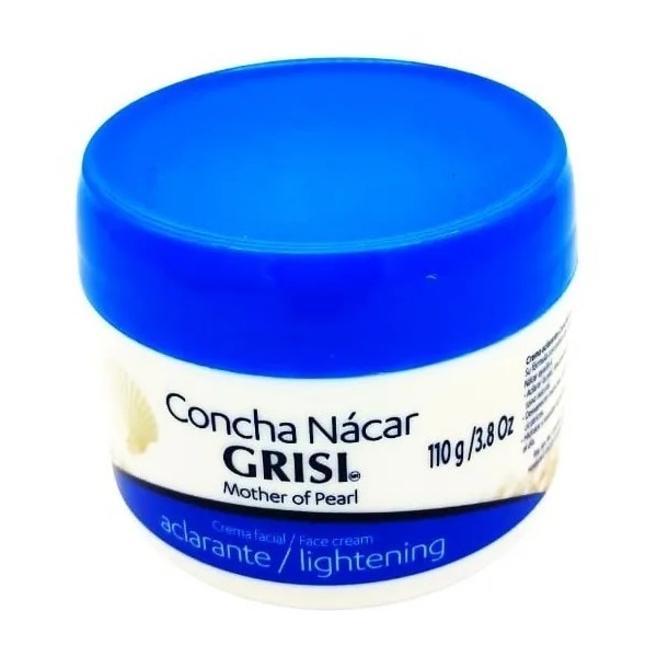 Crema Solida Facial Concha Nácar Grisi Aclarante 110g Tipo de