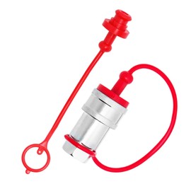 Gatuida 1 Set Hydraulic Hose Protection Connector: Hydraulic Dust Protection Joint Caps Male to Female Quick Connects Fittings