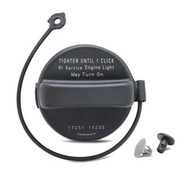 Tapa de gas y tapa de combustible para Nissan Frontier 2012-2020, Versa Sedan 2012-2020, Versa Note 2014-2019, Pathfinder 2013-2020, Altima.Lnfiniti 2013 JX35, 2014 -20199QX60 (incluye hebilla de modelos nuevos y antiguos)