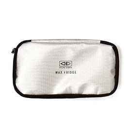 Ocean and Earth Surfboard Wax Fridge Bag - Silver - Repel the sun and heat with the Ocean and Earth Wax Fridge