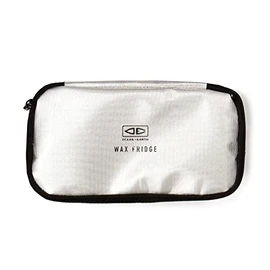 Ocean and Earth Surfboard Wax Fridge Bag - Silver - Repel the sun and heat with the Ocean and Earth Wax Fridge