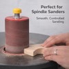 Dark Stone Sanding Sleeves for Oscillating Spindle Sander, Aluminum Oxide,
